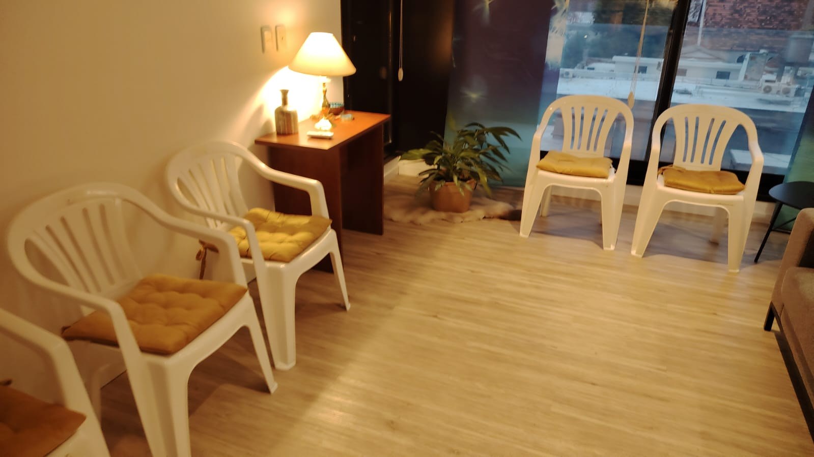 Sala de espera del consultorio